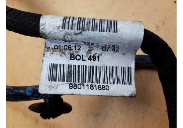 Проводка клеми Peugeot 208, 1.4 HDi, 9801181680